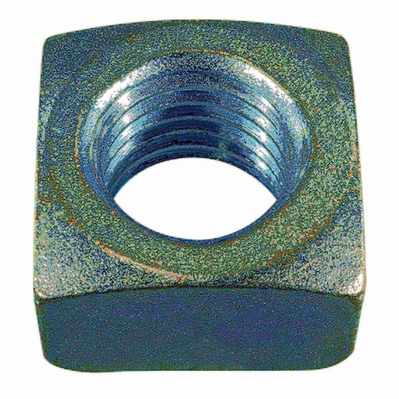 Midwest Fastener Corp. 1"-8 Zinc Plated Steel Coarse Thread Square Nuts 3PK 64496